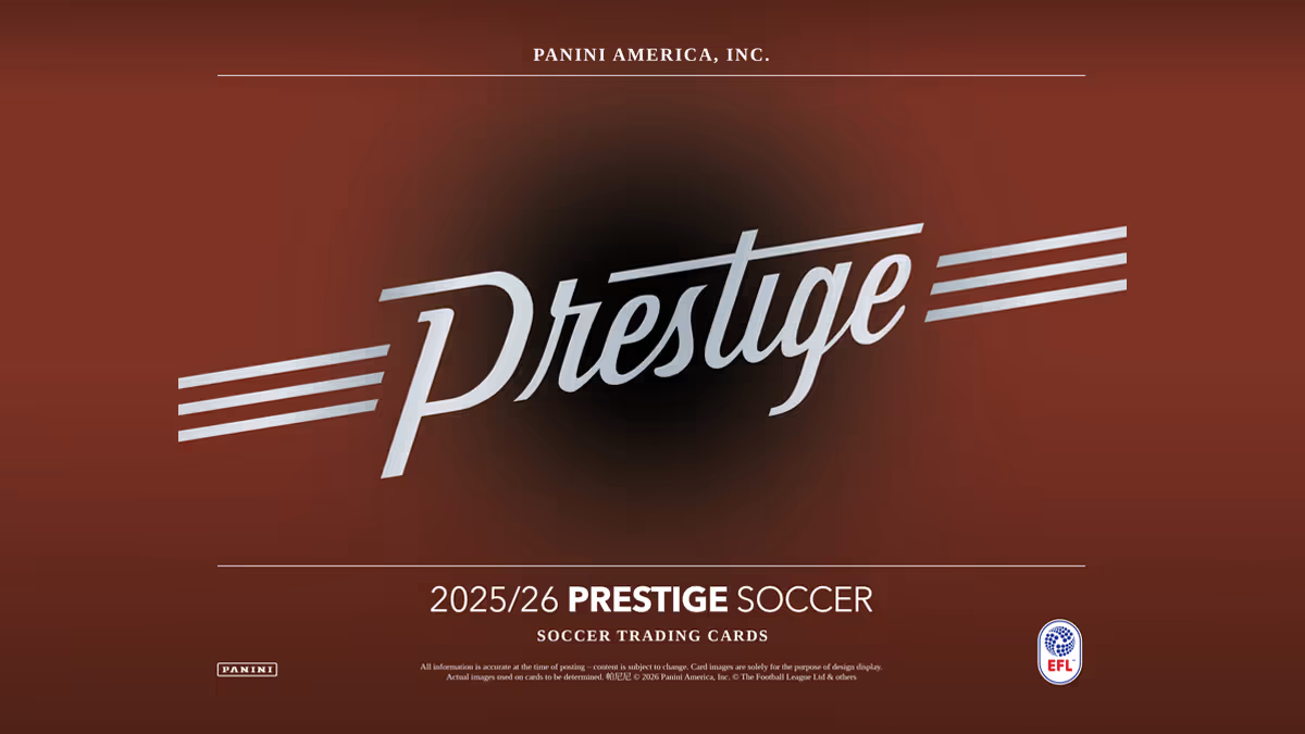2025-26 PANINI Prestige EFL Soccer Cards - Header