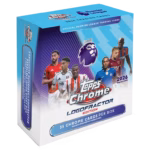 2025-26 TOPPS Chrome Premier League Soccer Cards LogoFractor Box