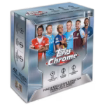 2025-26 TOPPS Chrome UEFA Club Competitions Soccer Cards Mega Box
