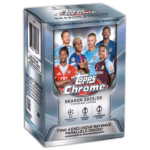 2025-26 TOPPS Chrome UEFA Club Competitions Soccer Cards Blaster Box
