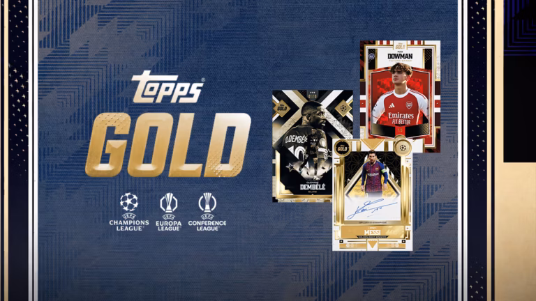 2025-26 TOPPS Gold UEFA Club Competitions Soccer Cards - Header