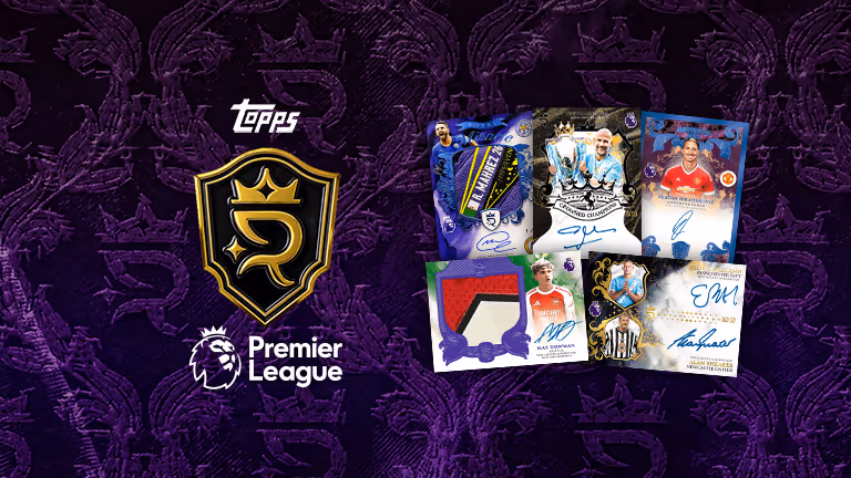 2025-26 TOPPS Royalty Premier League Soccer Cards - Header