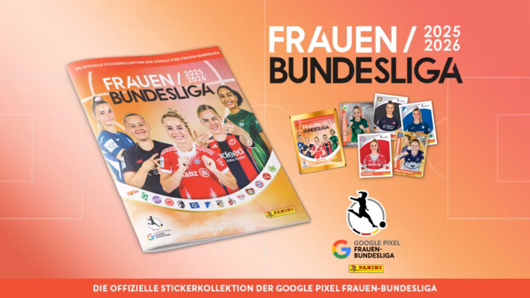 PANINI Google Pixel Frauen-Bundesliga 2025/26 Sticker - Header