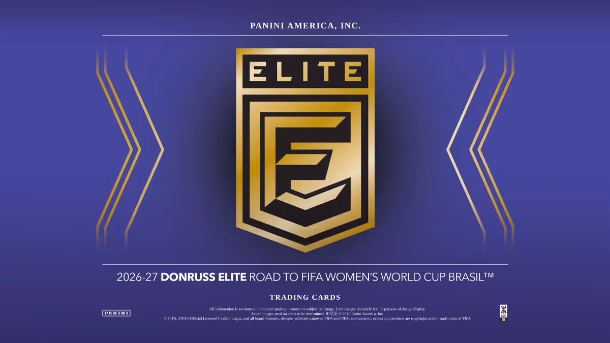 2026-27 PANINI Donruss Elite Road to FIFA Women's World Cup Soccer Cards - Header