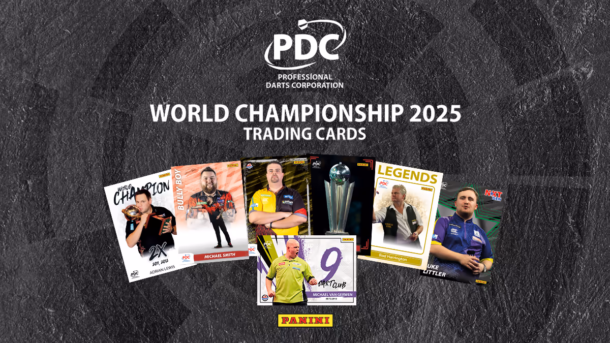2025 PANINI PDC World Championship Darts Cards