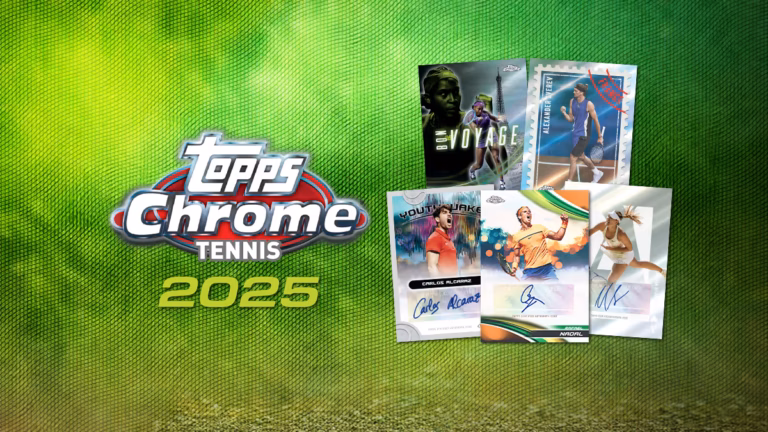 2025 TOPPS Chrome Tennis Cards - Header