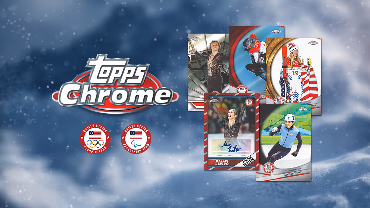 2026 TOPPS Chrome U.S. Winter Olympic & Paralympic Team Hopefuls Multisport Cards