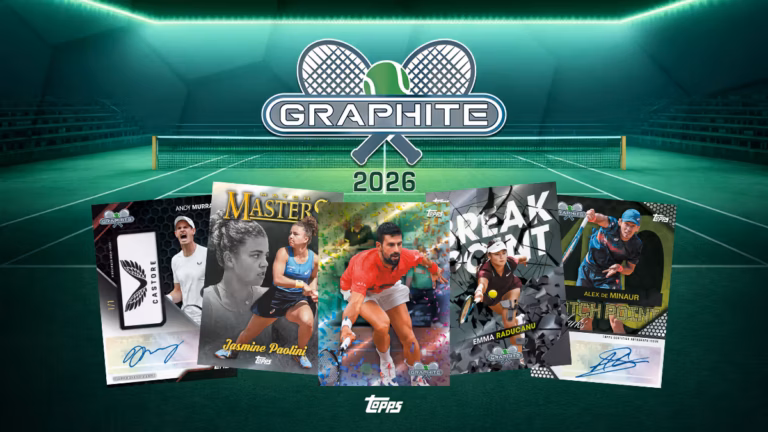 2026 TOPPS Graphite Tennis Cards - Header