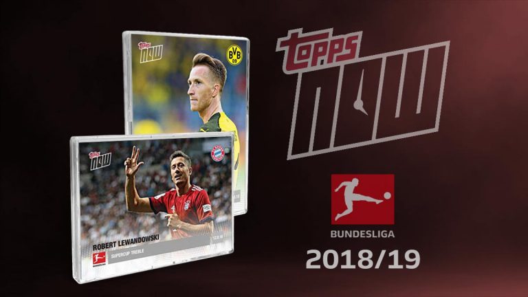 2018-19 TOPPS Now Bundesliga Soccer Cards - Header