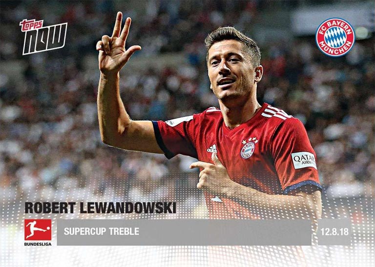 2018-19 TOPPS Now Bundesliga Soccer Cards - Card 001