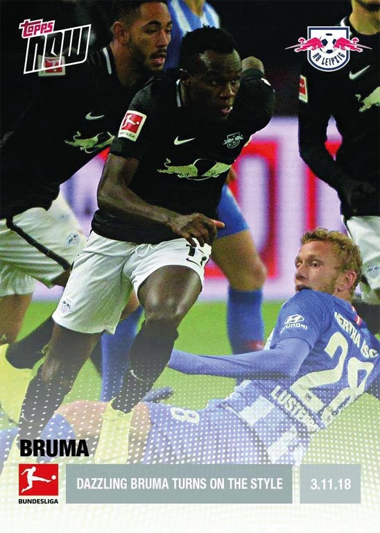 2018-19 TOPPS Now Bundesliga Soccer Cards - Card 035