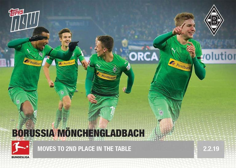 2018-19 TOPPS Now Bundesliga Soccer Cards - Card 071