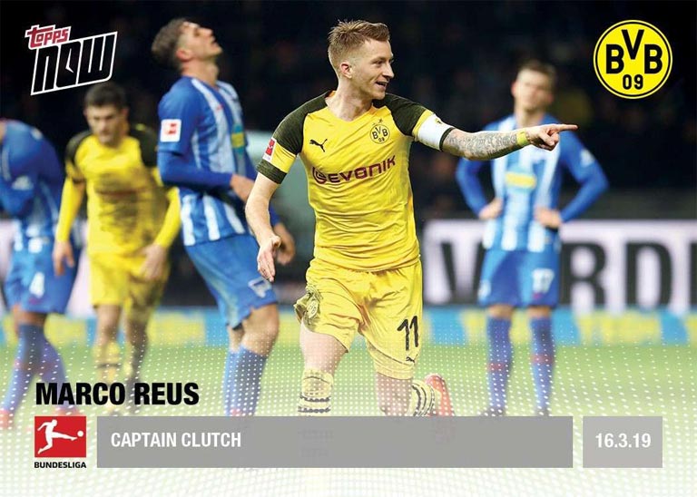 2018-19 TOPPS Now Bundesliga Soccer Cards - Card 092