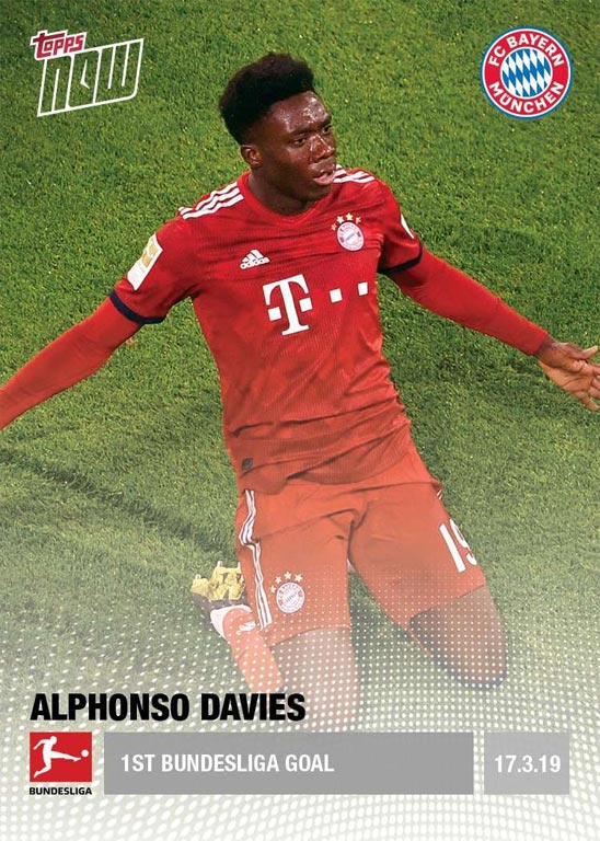 2018-19 TOPPS Now Bundesliga Soccer Cards - Card 094