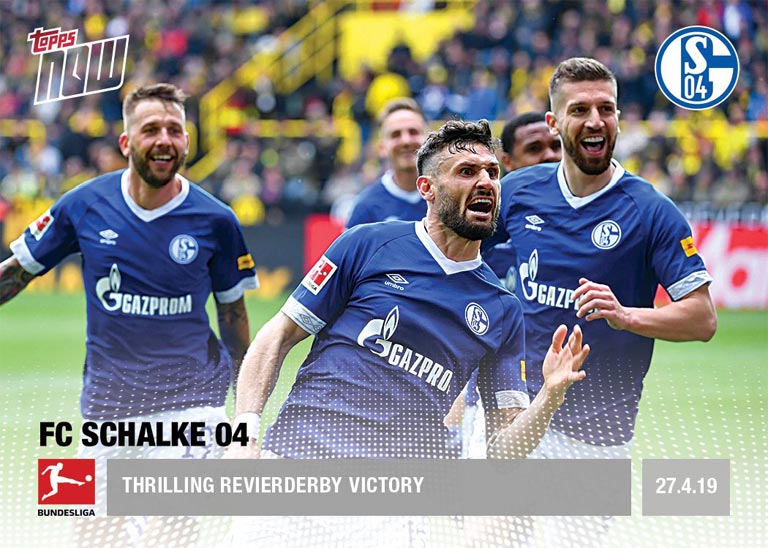2018-19 TOPPS Now Bundesliga Soccer Cards - Card 112