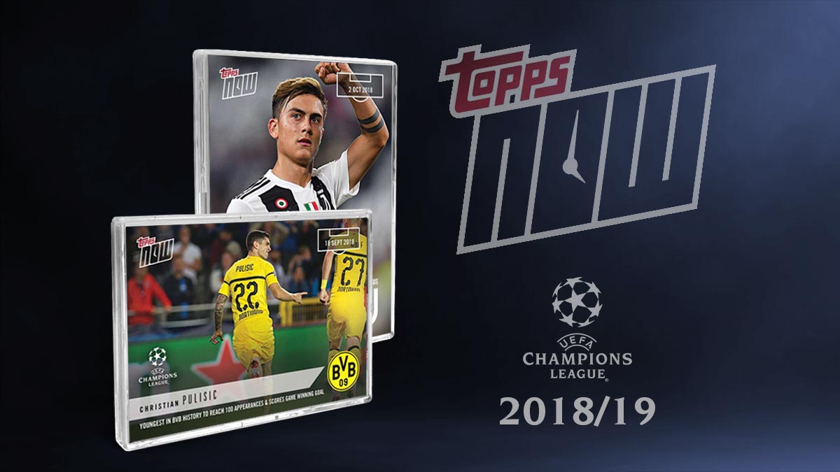 2018-19 TOPPS Now UEFA Champions League Soccer Cards - Header
