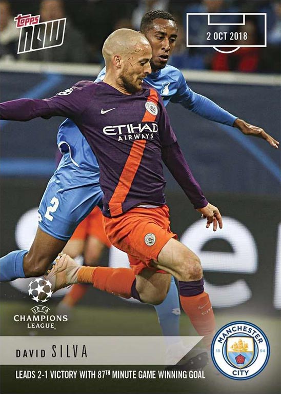 2018-19 TOPPS Now UEFA Champions League Soccer Cards - Card 003
