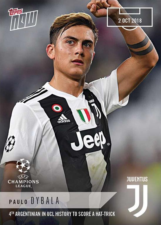 2018-19 TOPPS Now UEFA Champions League Soccer Cards - Card 004