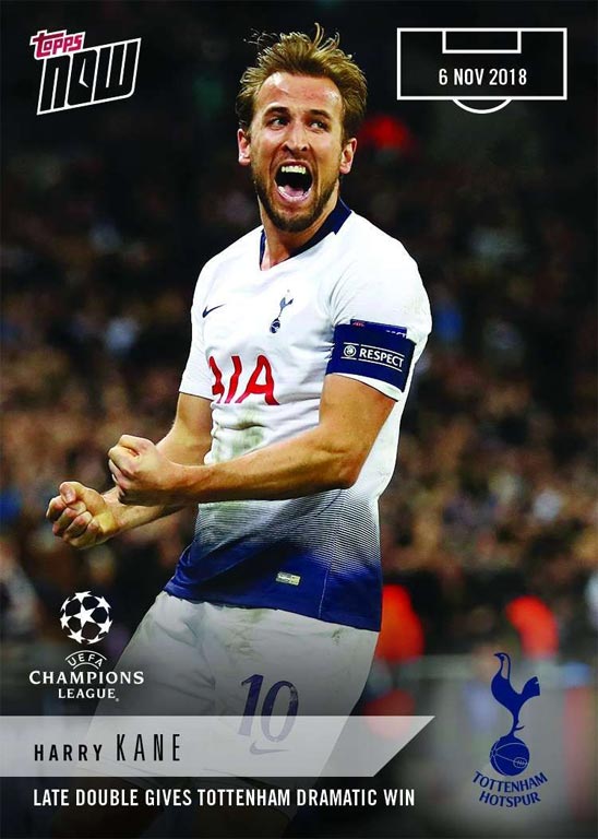 2018-19 TOPPS Now UEFA Champions League Soccer Cards - Card 013