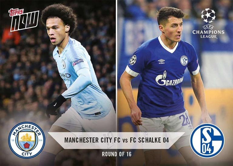 2018-19 TOPPS Now UEFA Champions League Soccer Cards - Card R1