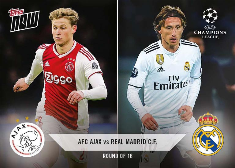 2018-19 TOPPS Now UEFA Champions League Soccer Cards - Card R7
