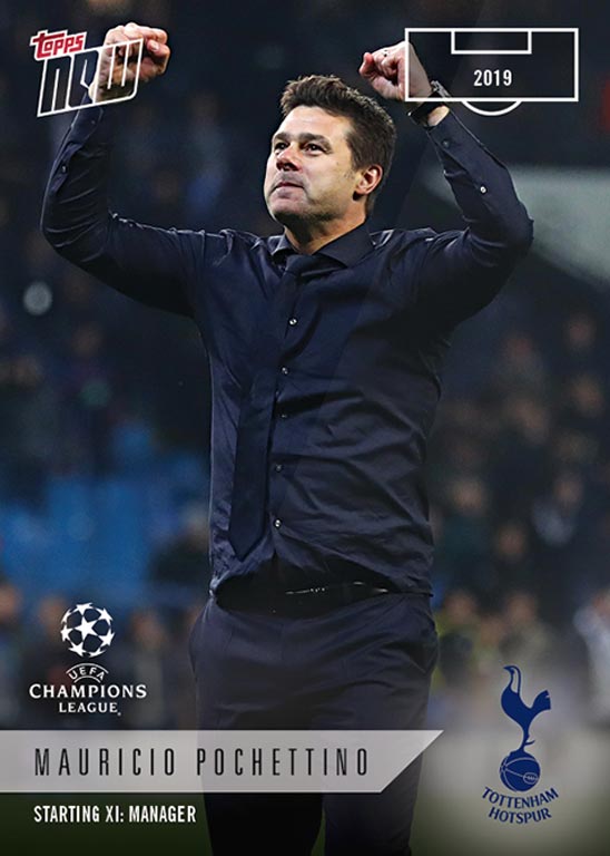 2018-19 TOPPS Now UEFA Champions League Soccer Cards - Card XI-01