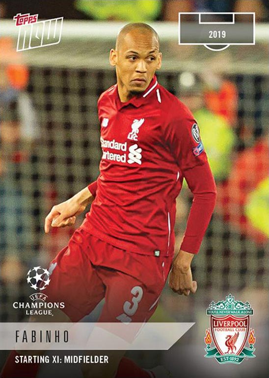 2018-19 TOPPS Now UEFA Champions League Soccer Cards - Card XI-14