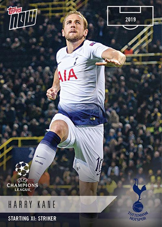 2018-19 TOPPS Now UEFA Champions League Soccer Cards - Card XI-21