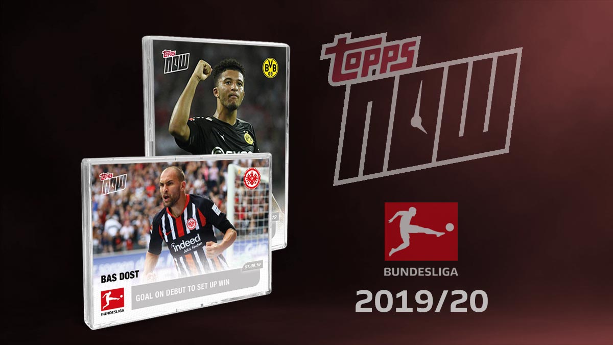 2019-20 TOPPS Now Bundesliga Soccer Cards - Header