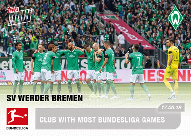2019-20 TOPPS Now Bundesliga Soccer Cards - Card 002
