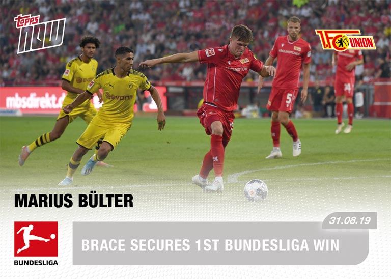 2019-20 TOPPS Now Bundesliga Soccer Cards - Card 013