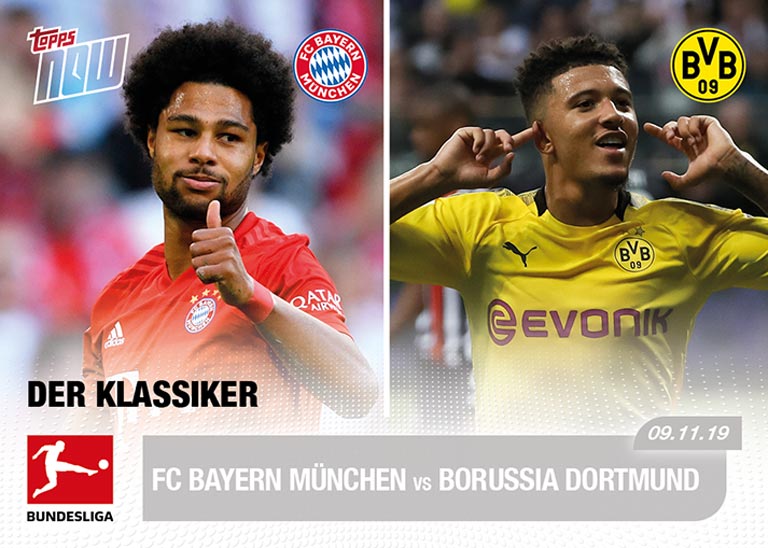 2019-20 TOPPS Now Bundesliga Soccer Cards - Card 043