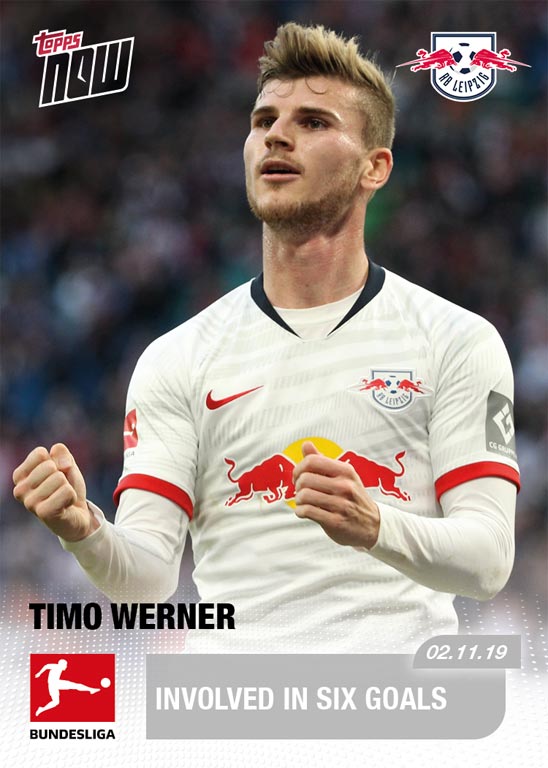 2019-20 TOPPS Now Bundesliga Soccer Cards - Card 045