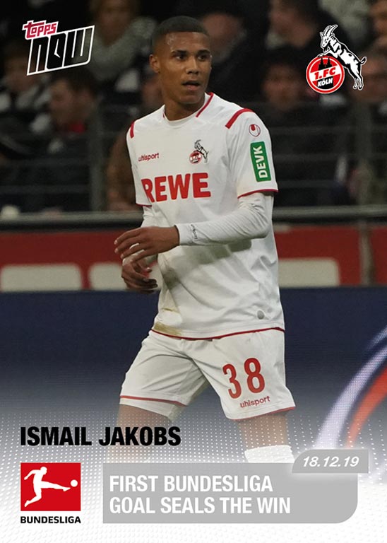 2019-20 TOPPS Now Bundesliga Soccer Cards - Card 074