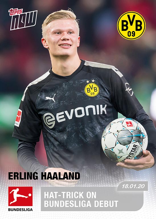 2019-20 TOPPS Now Bundesliga Soccer Cards - Card 099