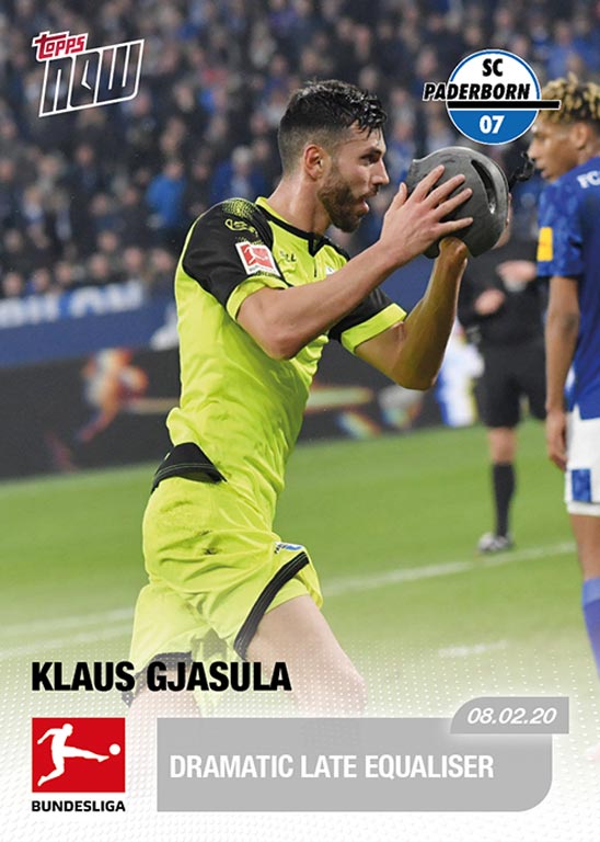 2019-20 TOPPS Now Bundesliga Soccer Cards - Card 120