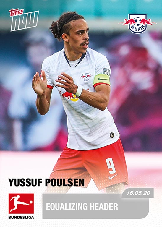2019-20 TOPPS Now Bundesliga Soccer Cards - Card 145