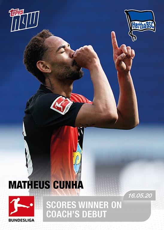 2019-20 TOPPS Now Bundesliga Soccer Cards - Card 146