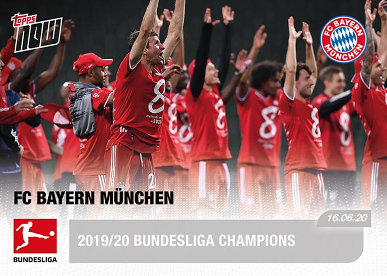 2019-20 TOPPS Now Bundesliga Soccer Cards - Card 178