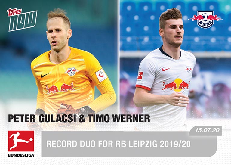 2019-20 TOPPS Now Bundesliga Soccer Cards - Card 199