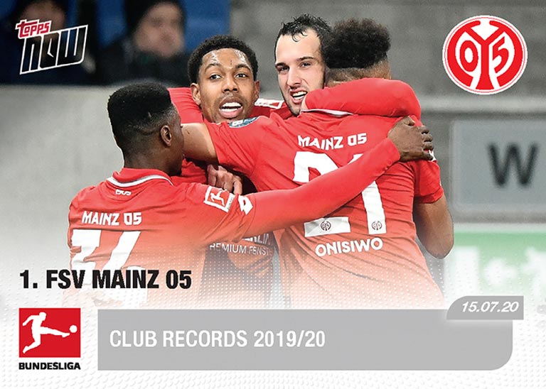 2019-20 TOPPS Now Bundesliga Soccer Cards - Card 202