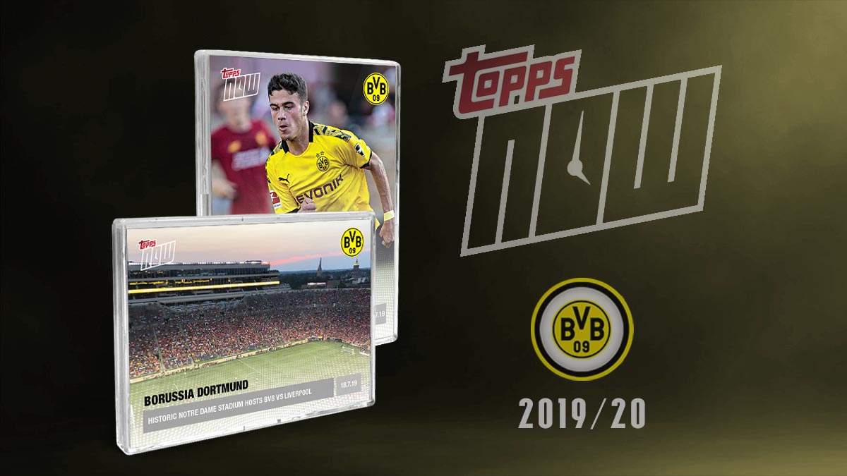 2019-20 TOPPS NOW BVB Soccer Cards - Header