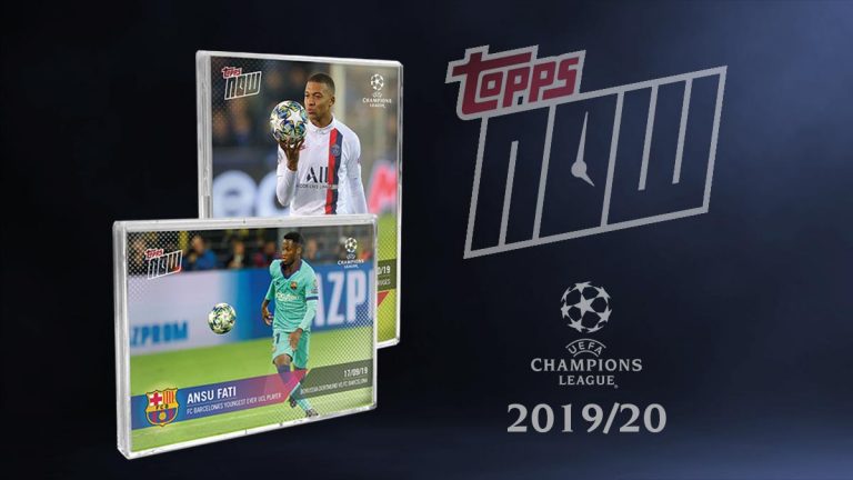 2019-20 TOPPS Now UEFA Champions League Soccer Cards - Header