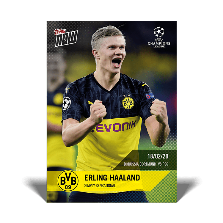 Amazon.co.jp: topps now マンチェスターシティ UCL ハーランド