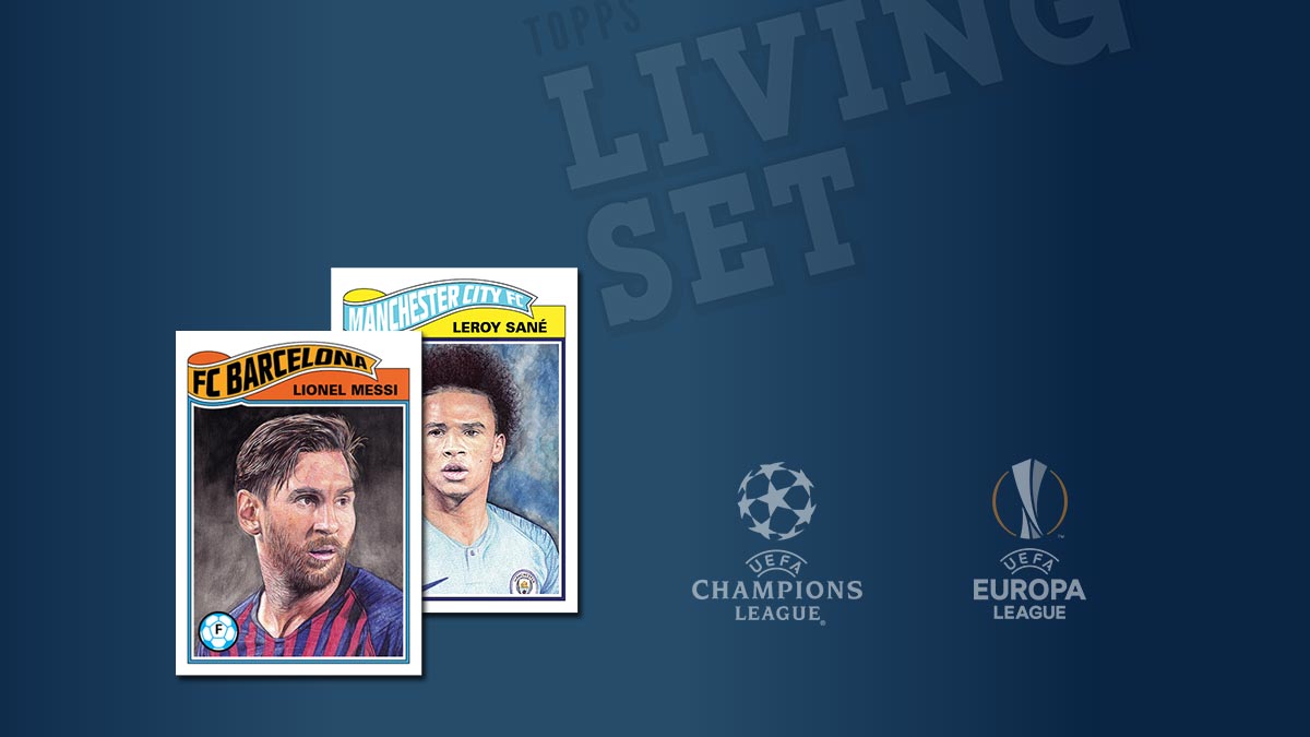 TOPPS Living Set UEFA Champions League Trading Cards