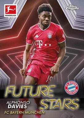 2020-21 TOPPS Chrome Bundesliga Soccer - Future Stars Insert Card