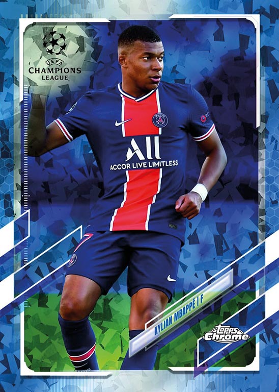2020-21 TOPPS Chrome Sapphire Edition UEFA Champions League Soccer Cards |  collectosk