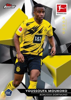 2020-21 TOPPS Finest Bundesliga Soccer - Base Card