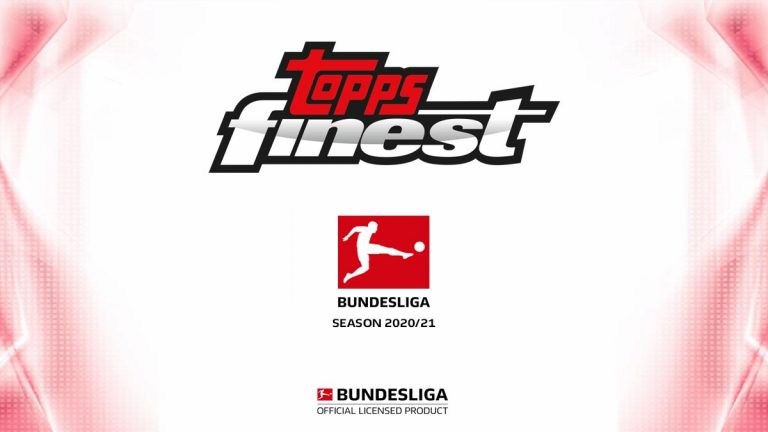 2020-21 TOPPS Finest Bundesliga Soccer Cards - Header