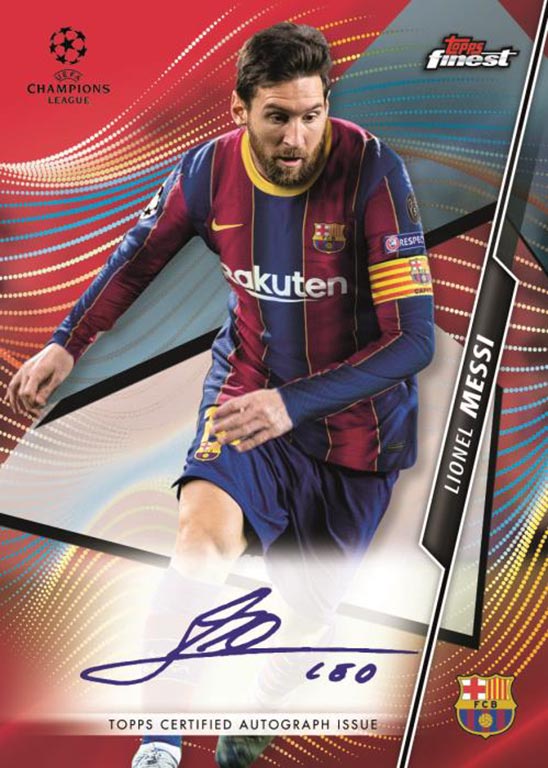 2020-21 TOPPS Finest UEFA Champions League Soccer Cards | collectosk